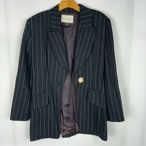 Sintonia Striped Black Blazer